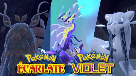 pokemon ecarlate legendaire|Pokémon Écarlate et Violet > Pokémon légendaires